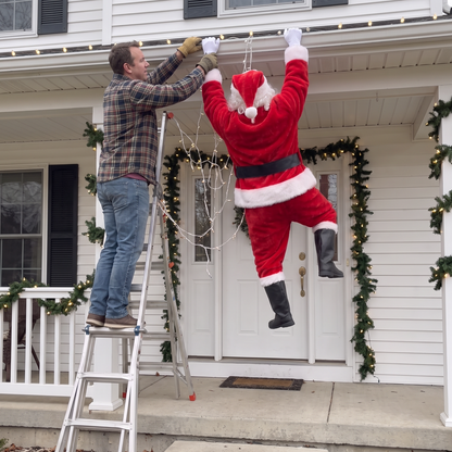 Hanging Santa Decoration
